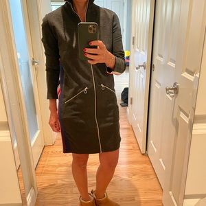Lacoste Zip Knit Dress